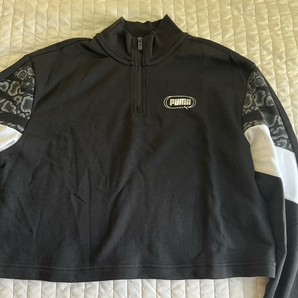 Puma half zip sweater